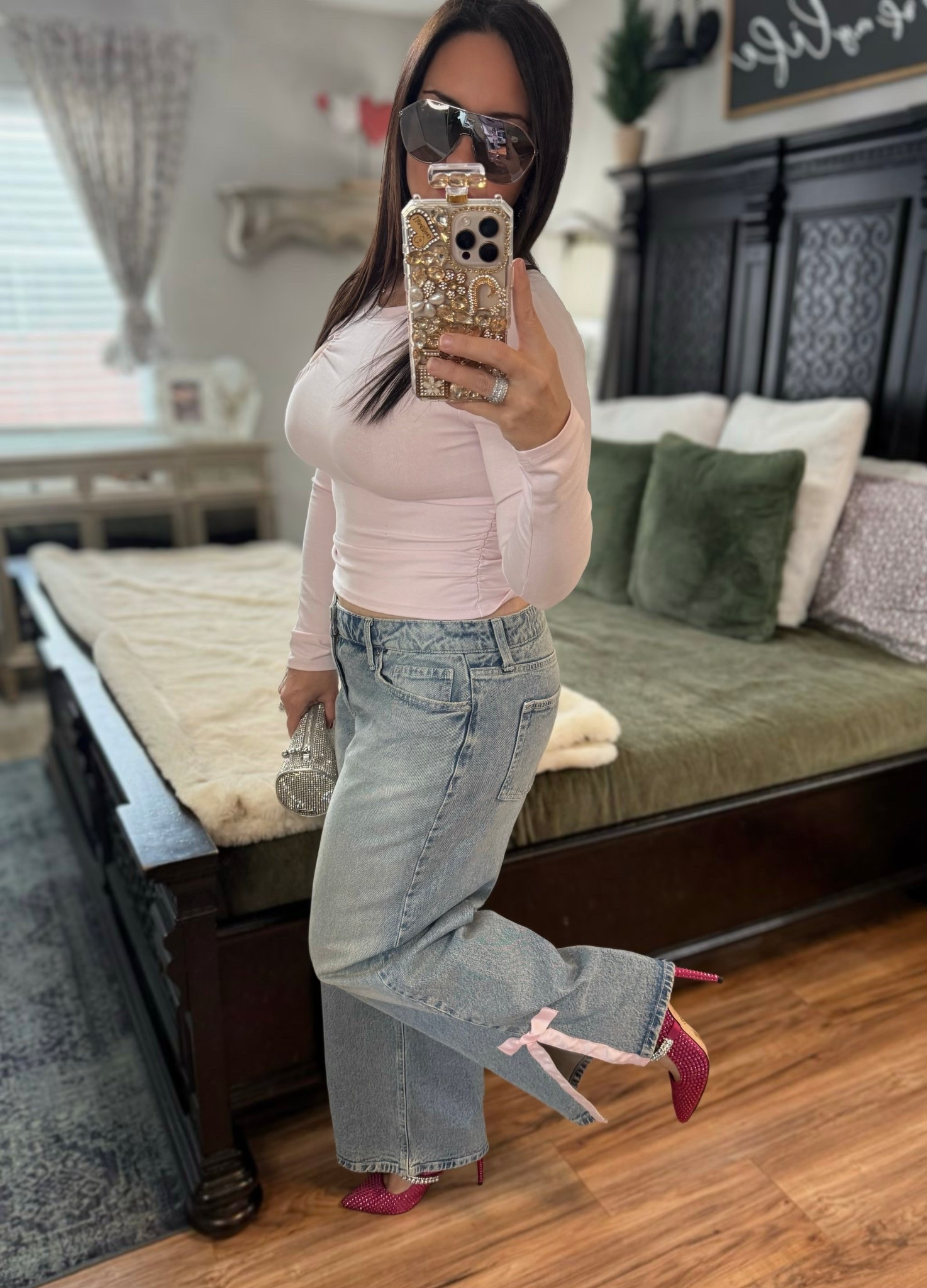 Valentines casual date night look. 

#LTKootd #LTKOver40 #LTKgrwm