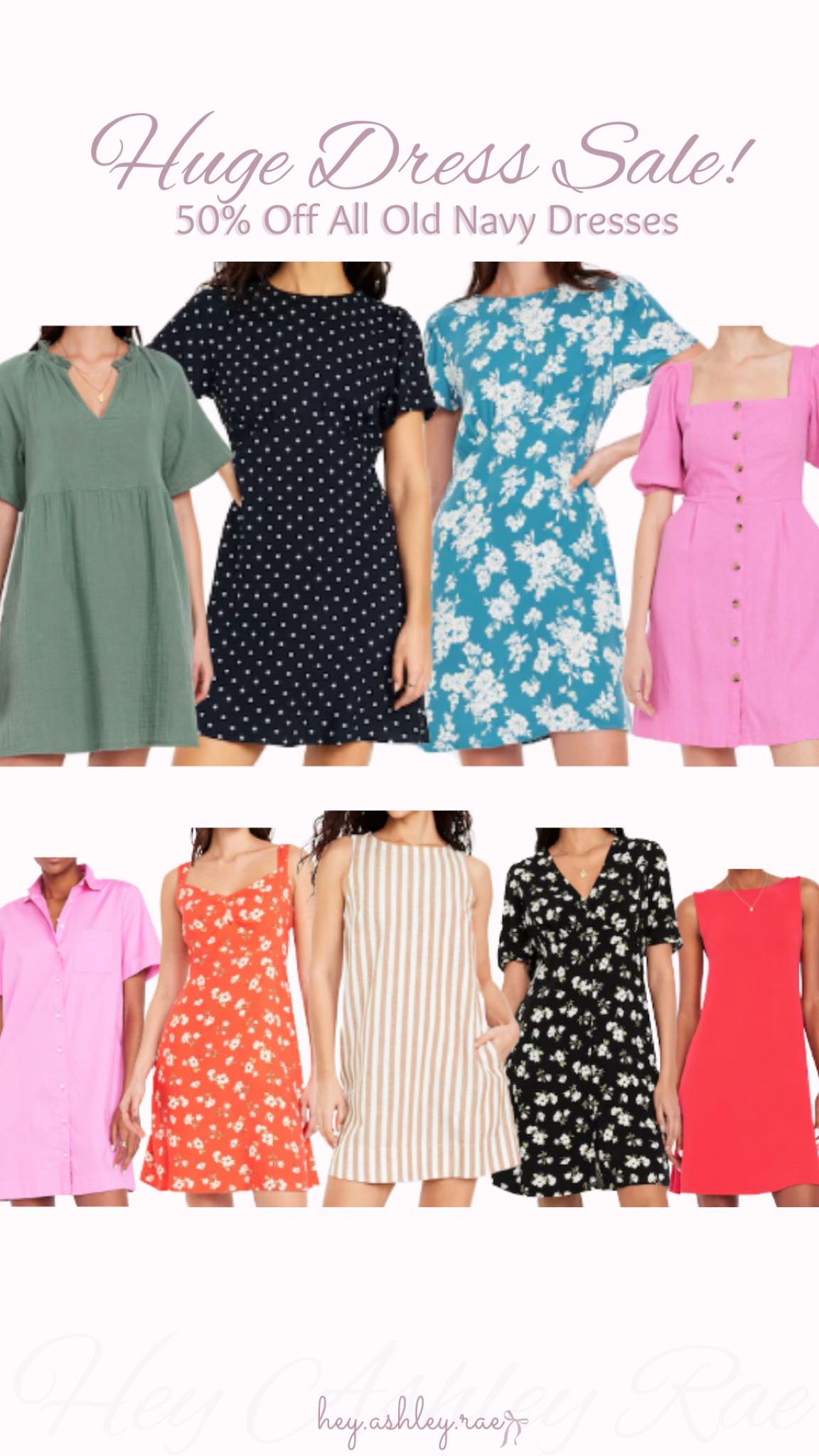 Now is the time to stock up on Spring outfits!!! Huge Old Navy dress sale! All dresses are 50% off today only! 👗 

Dresses with sleeves, short sleeve dress, work dress, wedding guest dress, spring dress, vacation outfit, resort wear, plus size, midsize, petite, floral dress, red dress, black dresss

#LTKSeasonal #LTKWedding #LTKSaleAlert