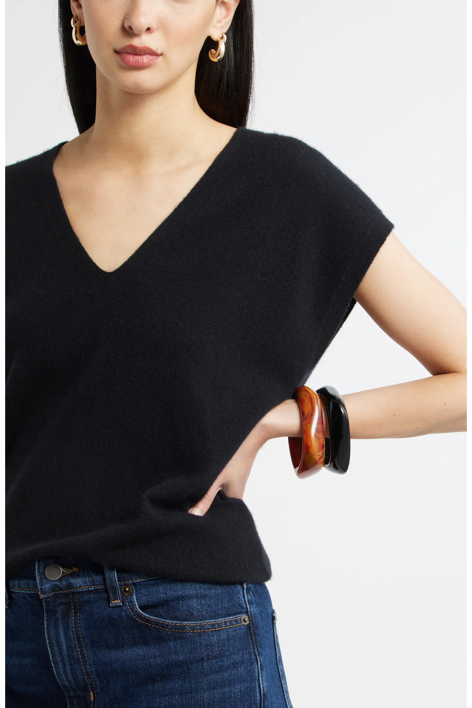 Set of 2 Medium Resin Bangles (Women) | Nordstrom | Nordstrom