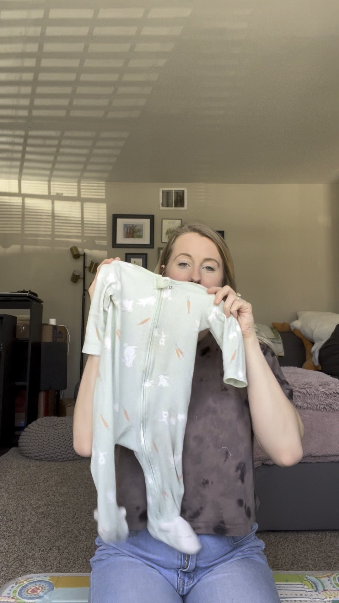 HOW. DARN. CUTE‼️🐰🥕

These Spring Baby Pajamas are on Target Circle Week Sale for only $6.40 rn 😭🥹

Linked our play mat I’m sitting on, too! I researched play mats for babies for daysss & I love ours from Targ 🎯!! (Only $25)

My shirt is from Target, too, but I couldn’t find the link! Wild Fable is so bomb, always.

What are you most excited for in the Target Circle Week Sale?!?

#LTKVideo #LTKxTarget #LTKbaby