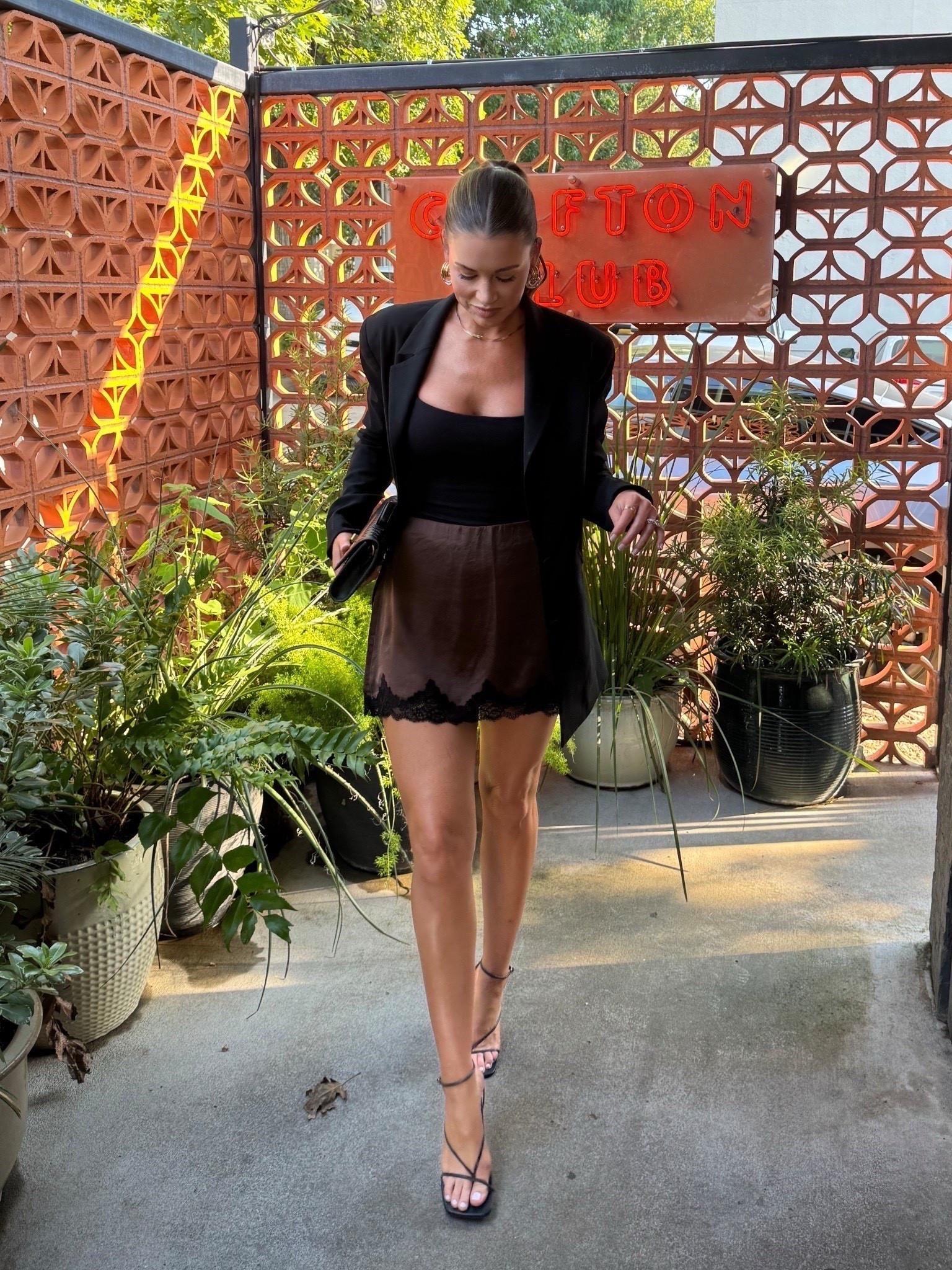 Loved this look! 🤎

Lace skirt
Fall outfits women
Date night outfit 
Going out style 
Black blazer 
Black heels
Heels

#LTKgrwm #LTKdayinmylife #LTKootd