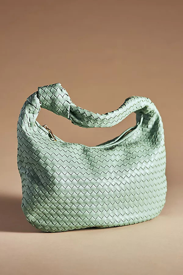 Melie Bianco Brigitte Large Satchel By Melie Bianco in Mint | Anthropologie (US)