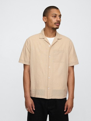 Linen-Cotton Shirt | Gap (US)