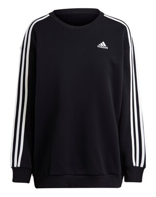 adidas 3-Stripes Sweatshirt | Simply Be (UK)