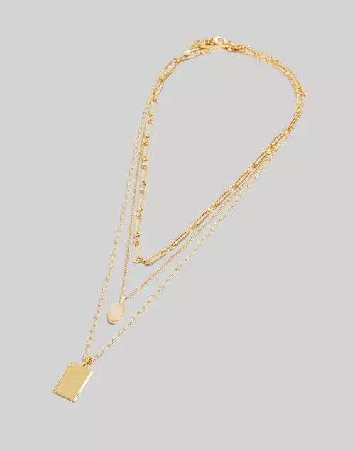 Nightstone Necklace Set | Madewell