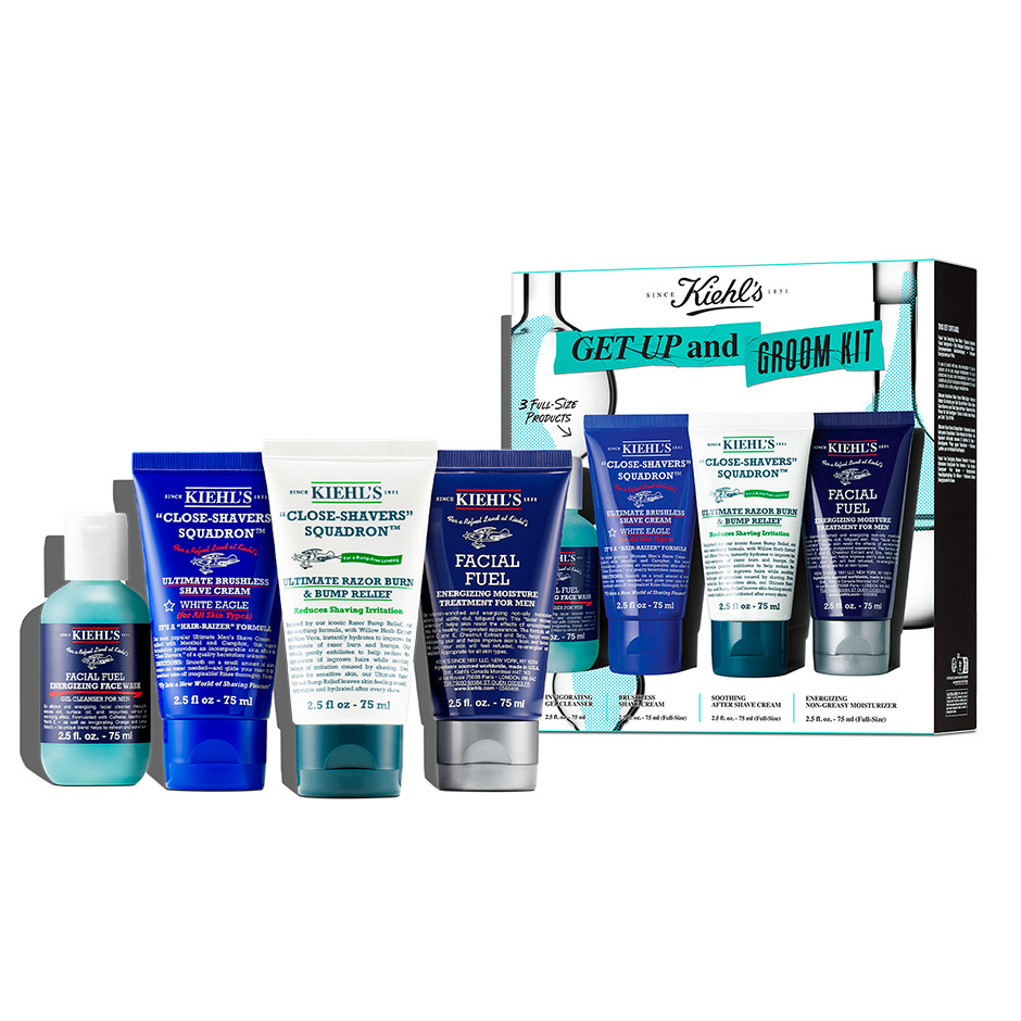 Get Up And Groom Kit - Shaving Kit - Gifts For Men - Kiehl’s | Kiehl's