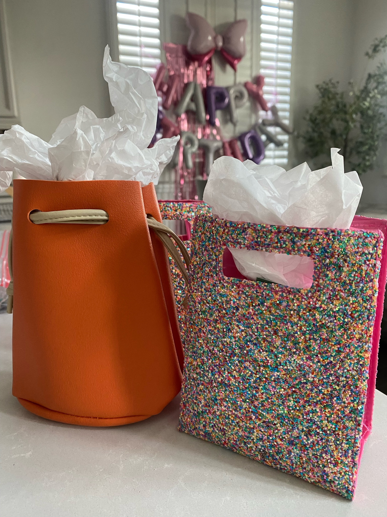 Cute gift bags from bath and body works 

Fill them with self care goodies and earrings for the teachers 