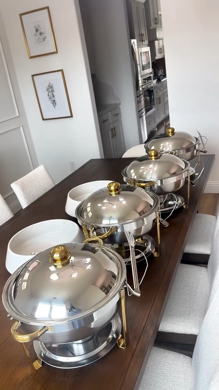 You know hosting season is serious business when the chafing dishes become the star of the show 😍 These ones from Wayfair have completely leveled up my homemaker game — the quality is amazing, the size is perfect, and they make serving look effortless (even when I’m low-key running around the kitchen).

As a homemaker, I love hosting — but I also love doing it the right way. And with the holidays around the corner, these Wayfair chafing dishes are exactly what I needed to keep things warm, cozy, and beautifully styled.

If you’re getting your home ready for Thanksgiving or Christmas hosting, trust me… start with Wayfair. They always get it right. 💛

Comment shop for link 

#Wayfair #HostingSeason #HomemakerStyle #WayfairFinds #HolidayHosting #homemaking #homemaker #homedecor #servingdishes #chaffingdish #ad, #WayfairElevate  #WayfairCreator #wayfair