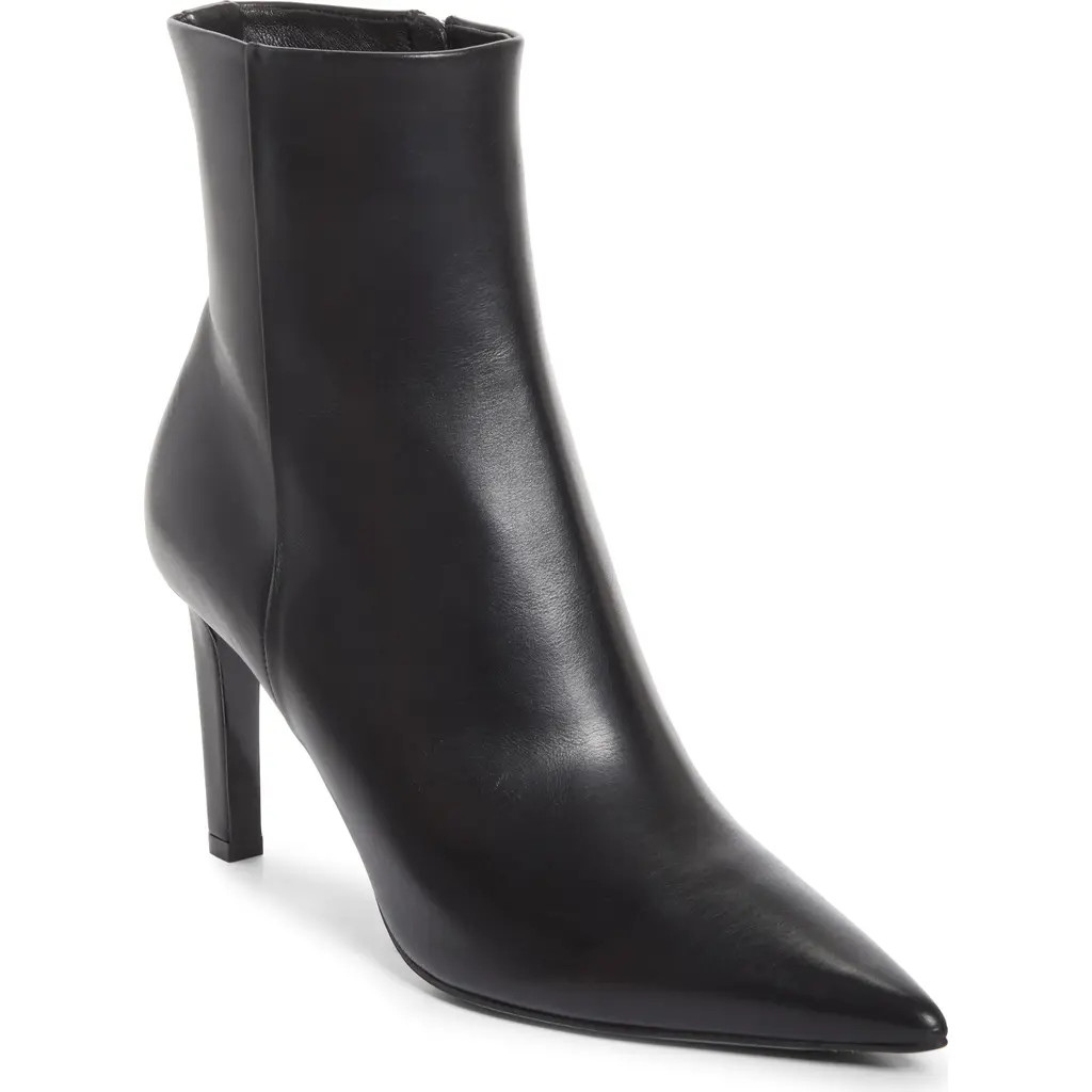 Jimmy Choo Frankie Pointed Toe Bootie in Black at Nordstrom, Size 39 | Nordstrom