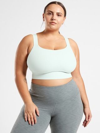 Warrior Longline Twist Bra D-DD+ | Athleta