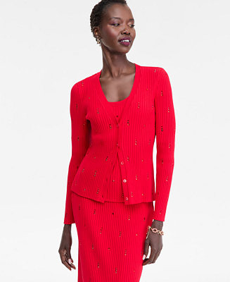 Women's Embellished Cardigan, Macy's Exclusive | Macy's