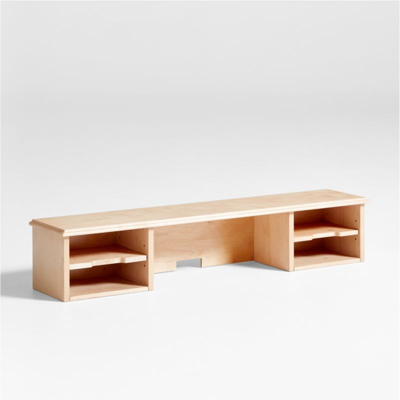 Jenny Lind Maple Wood Kids Desk Hutch + Reviews | Crate & Kids | Crate & Barrel