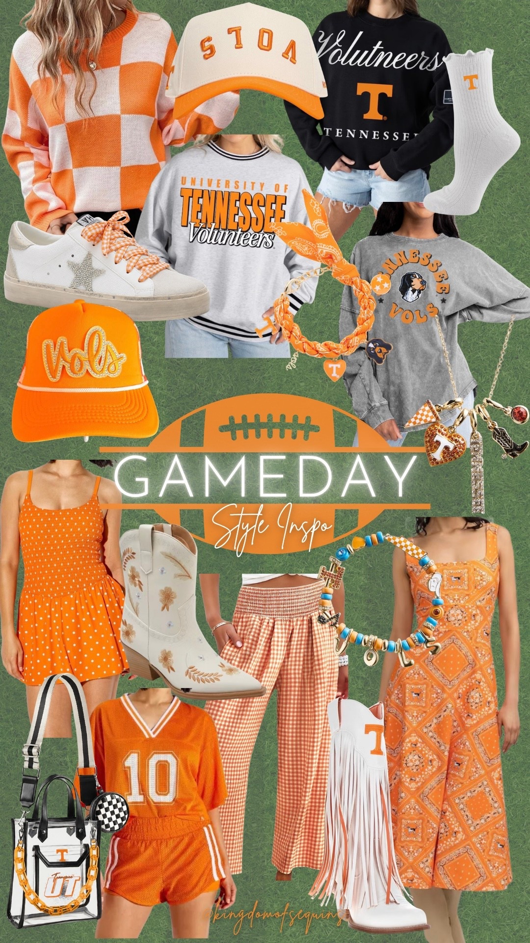 The cutest game day style for all the Tennessee Vols fans.

#LTKSeasonal #LTKootd
