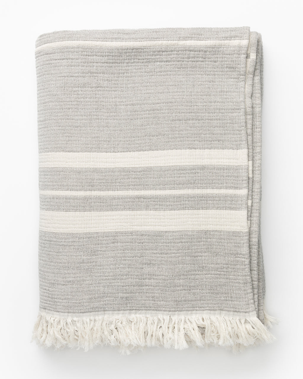 Latham Gray Cotton Coverlet | McGee & Co.