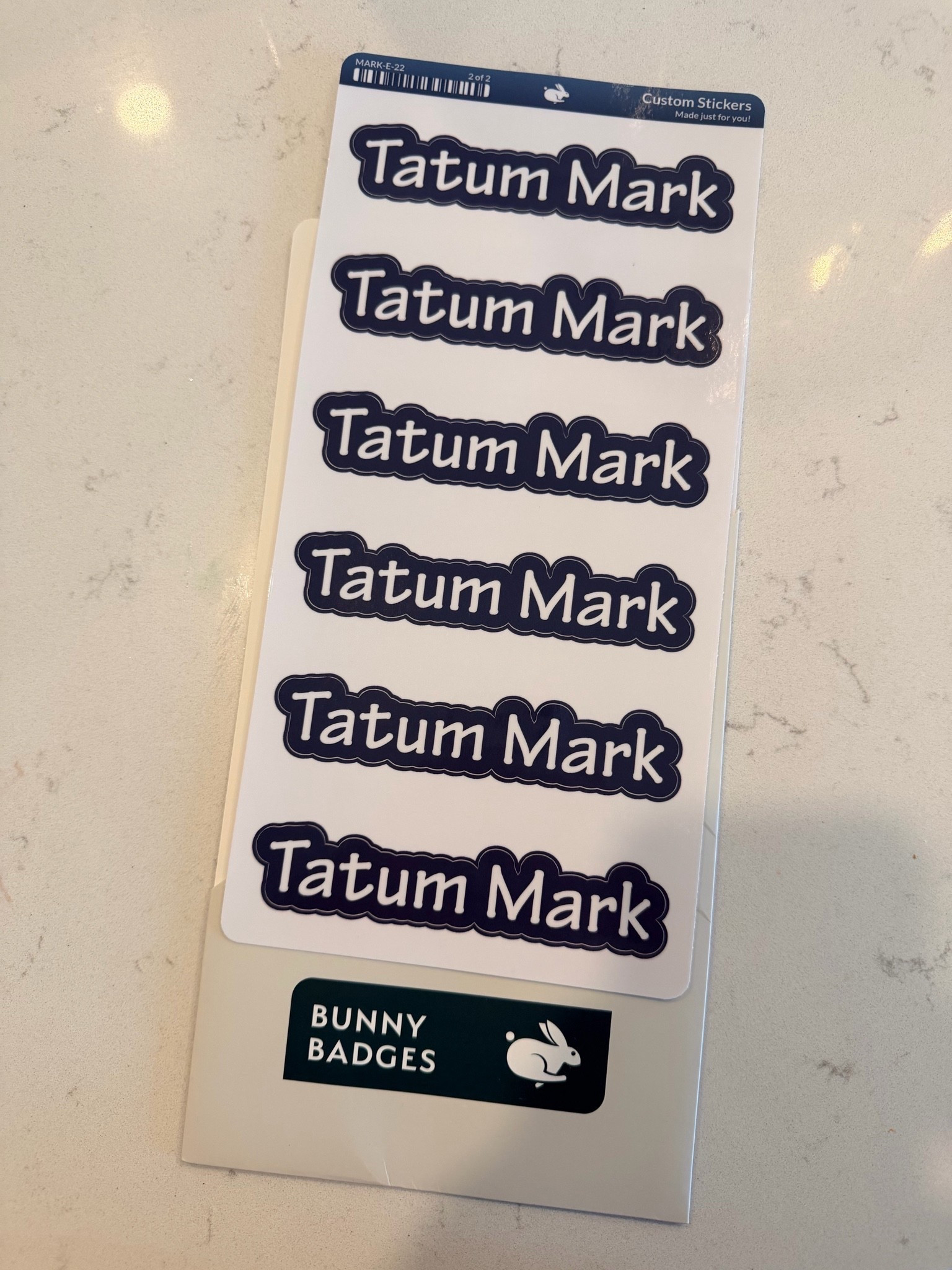 These stickers have made labeling SO easy! We use them on Tatum’s water bottles for daycare and so far they have stayed through cleanings! 

Back to school

#LTKmomlife #LTKBaby #LTKKids