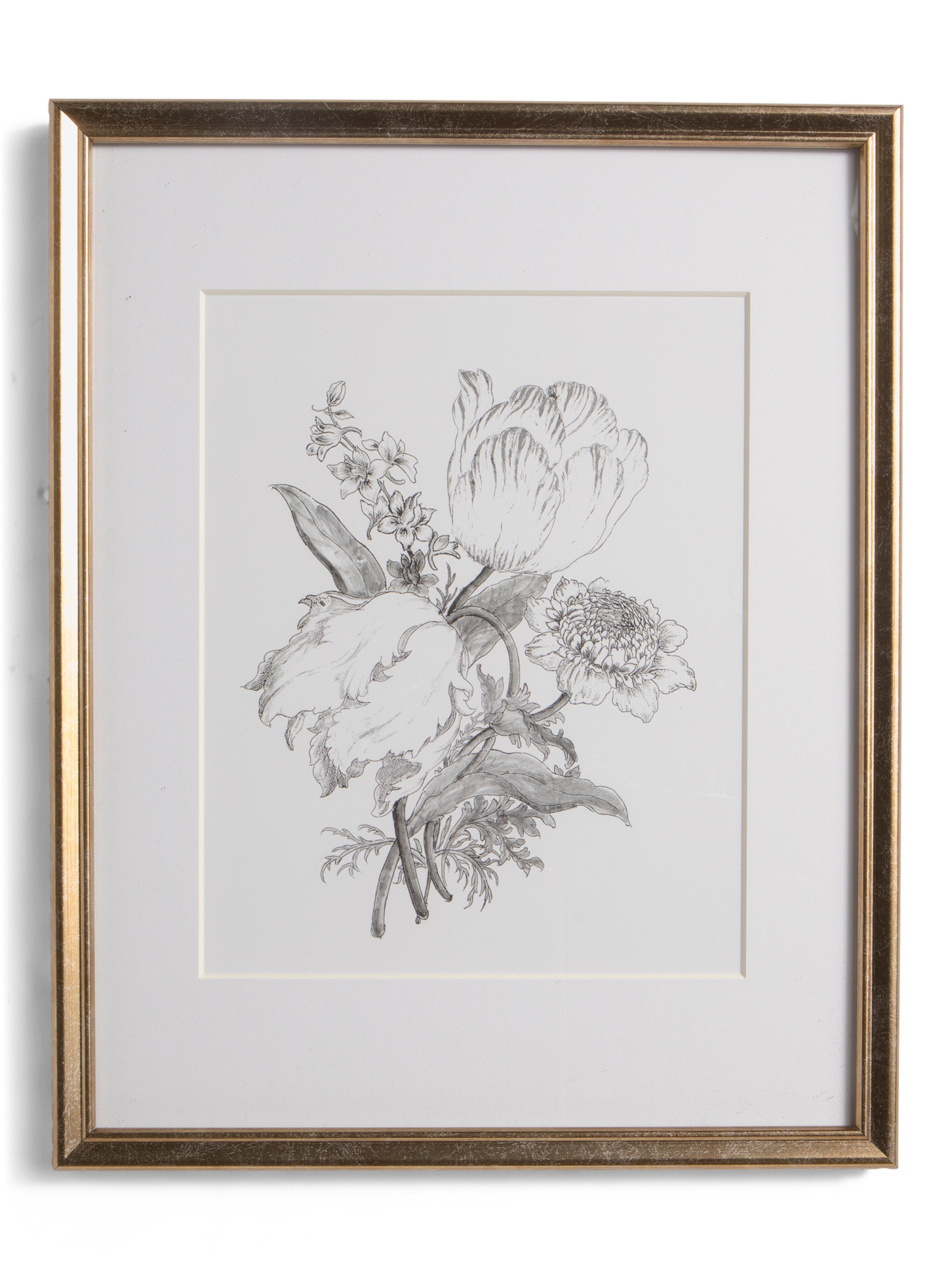 14x16 Matted To 8x10 Metallic Beaded Edge Wall Portrait Frame | TJ Maxx