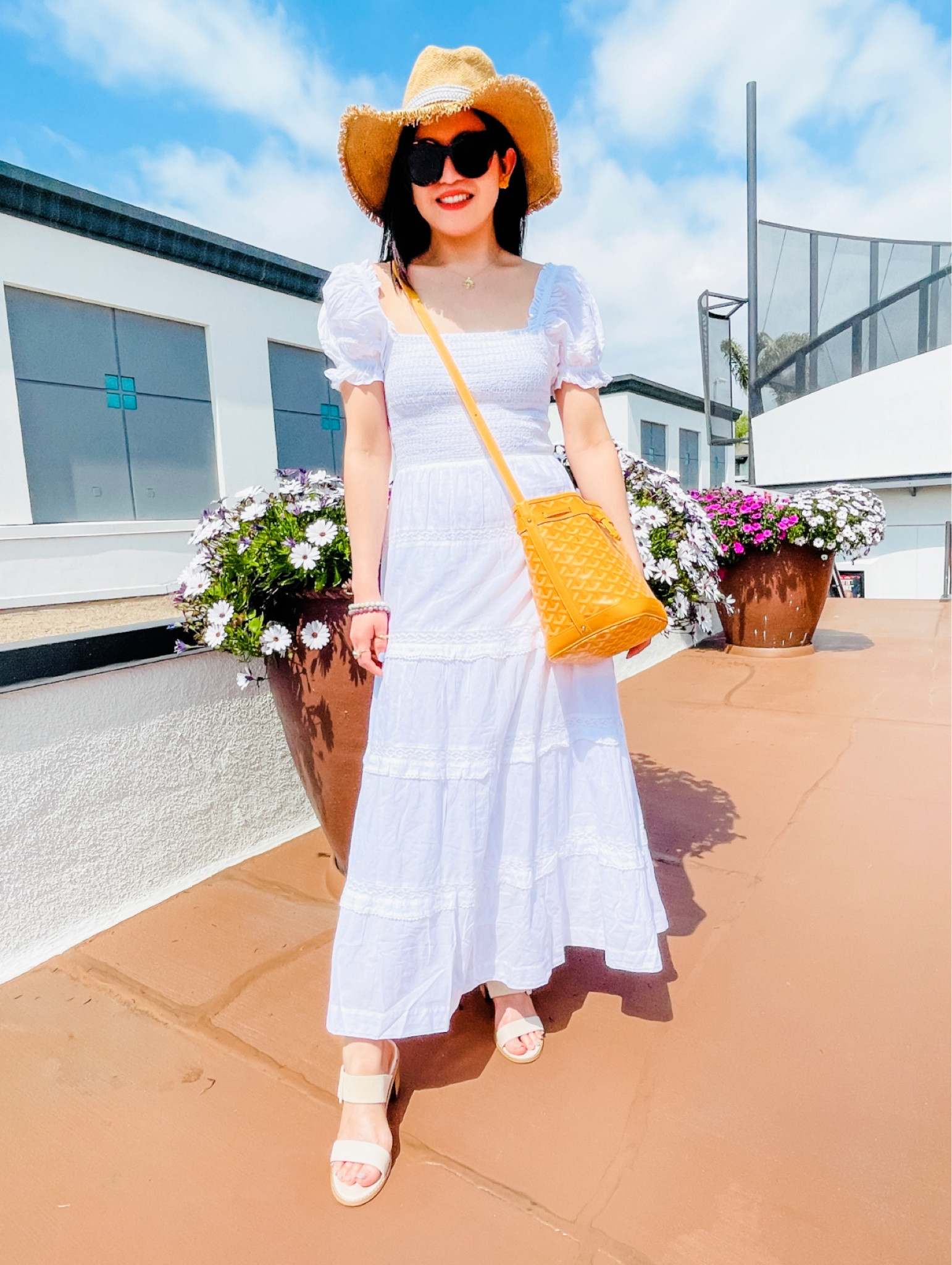 Bring on all the white dresses!!🥹🥹 Why not wear them all this season? Love this #asterthelabel dress from black friday got it on sale linked several cute dupes🤗 Always love a pop of color anytime of the year! Makes me so happy😘💕💕💕😌 Perfect festival outfit or for maternity too!



#ltkfind #springstyle #whitedress #maxidress #puffsleevedress #ltkseasonal #ltkunder50 #ltkunder100 #ltku #ltkbump #ltkgiftguide

#LTKFestival #LTKtravel #LTKstyletip