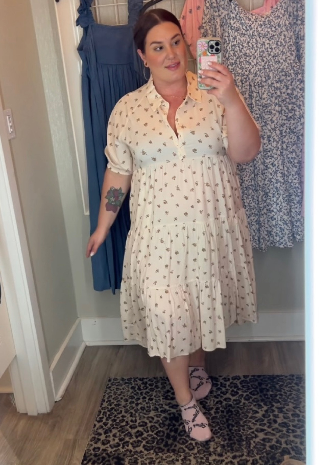 Cute collared cream dress 🤍

#LTKmidsize #LTKplussize #LTKstyletip