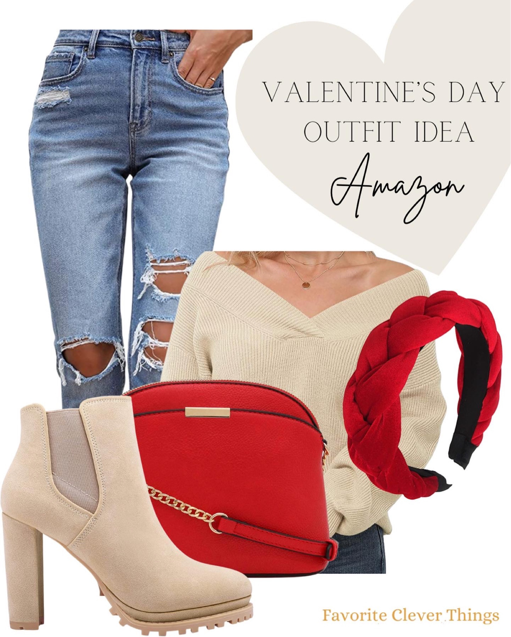 Valentine’s Day outfit from Amazon. Amazon fashion idea, amazon outfit amazon valentines day

#LTKbeauty #LTKcurves #LTKunder100