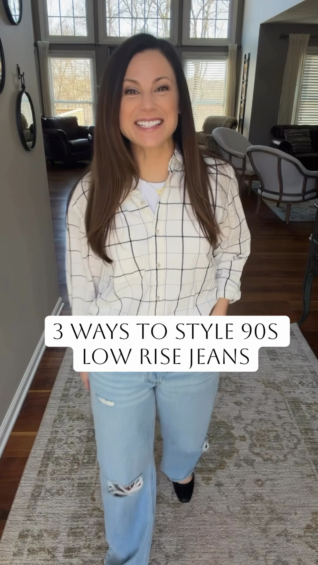 Low rise jeans + 90s denim trend.
These baggy throwback jeans are surprisingly flattering and easy to style casual or elevated. Here are 3 ways I style my jeans. 


#LTKPetite #LTKootd #LTKOver40
