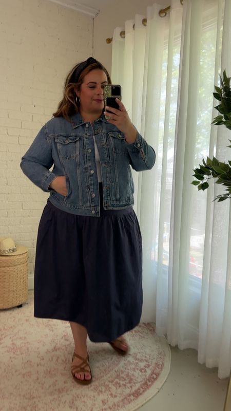 My favorite plus size matching set from Old Navy! This crop top and skirt fit perfectly and can be worn many different ways, including with a denim jacket or white tank

#LTKPlusSize #LTKSummerSales #LTKStyleTip