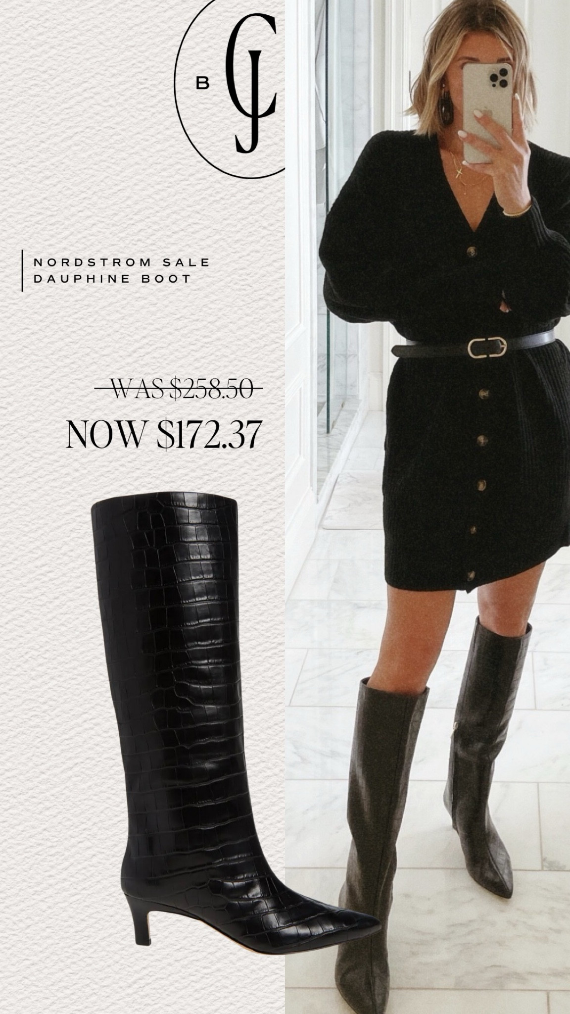 Nsale boots - these look like toteme but for way less! Last chance to get them  on sale!

#LTKxNSale