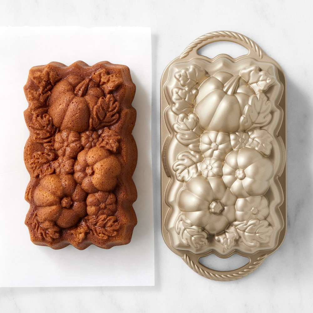 Nordic Ware Fall Loaf Pan | Williams-Sonoma