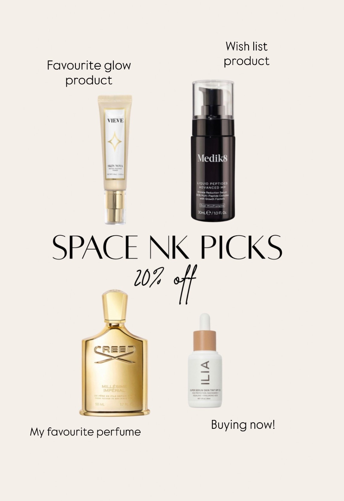 Don’t hang around when there’s 20% off Creed and Medik8!

#LTKSaleAlert #LTKgrwm #LTKBeauty