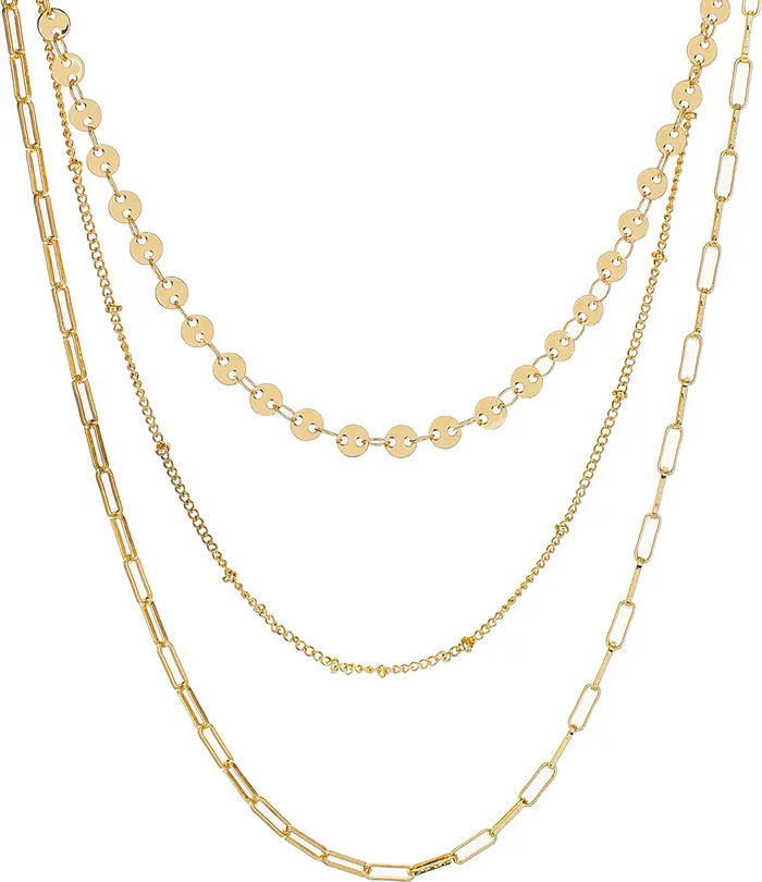 Triple Layer Chain Necklace | Nordstrom