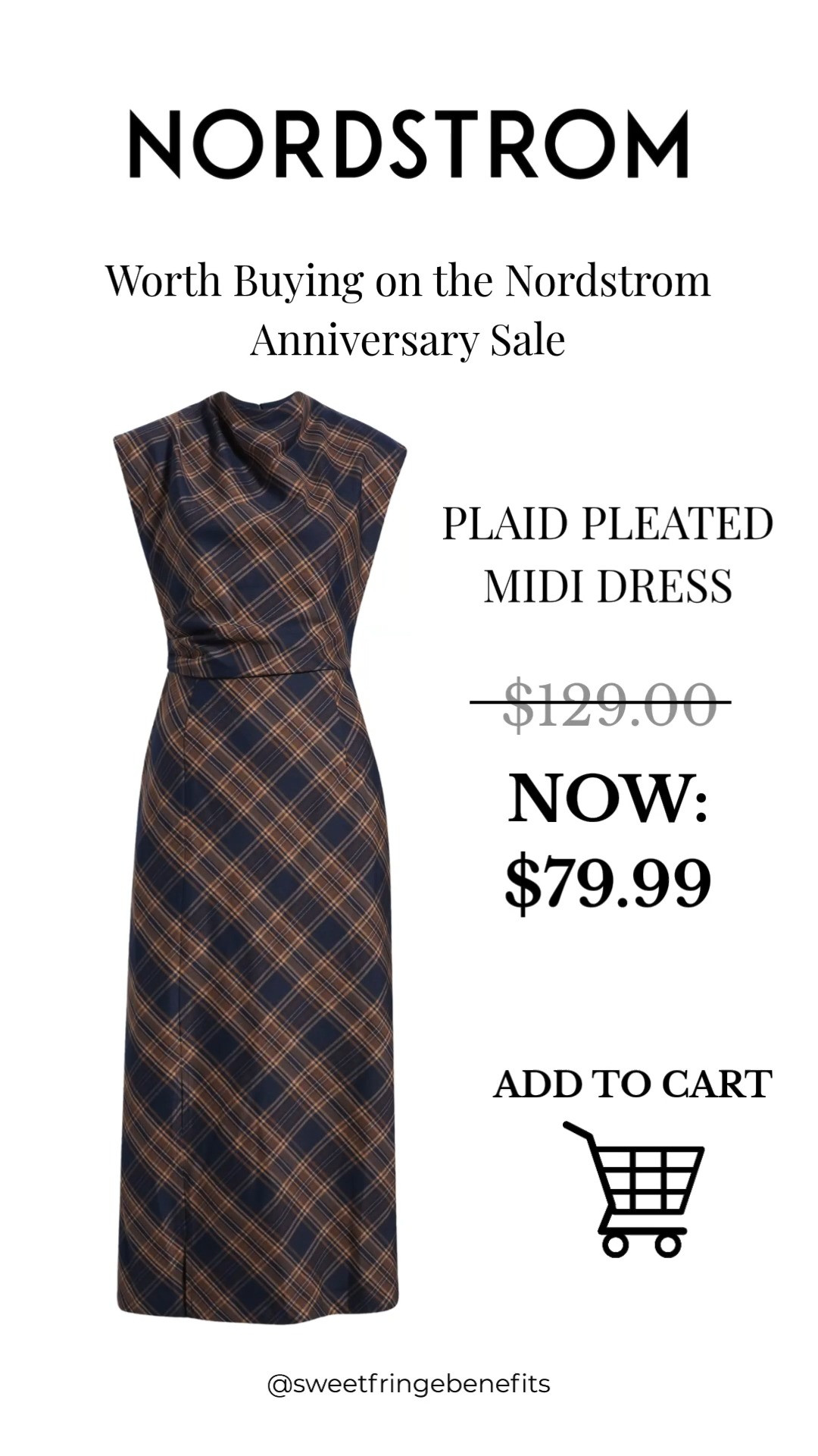This plaid pleated midi dress is a timeless piece you'll reach for year after year. 

The elegant draped neckline, flattering silhouette, and classic plaid print make it perfect for the office, fall events, holiday gatherings, or date nights. Just add boots or heels and you're ready to go.

💡 LTK MADE EASY
❤️ Heart = Support my posts!
🔖 Save = Get sale & restock alerts
📋 Lists = Keep favorites organized
📲 Share = Send lists and products to a friend. Hello, Christmas List!
💬 Comment = Ask me anything about sizing or styling. :-) 

 #LTKootd #LTKOver40 #LTKSaleAlert