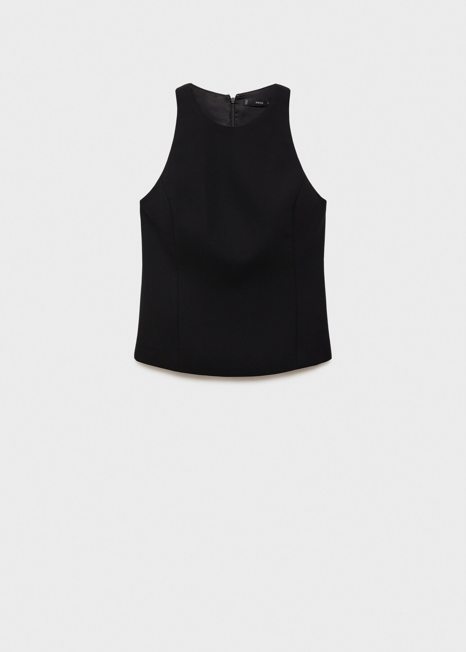 Crop top with wide straps - Woman | MANGO USA | MANGO (US)