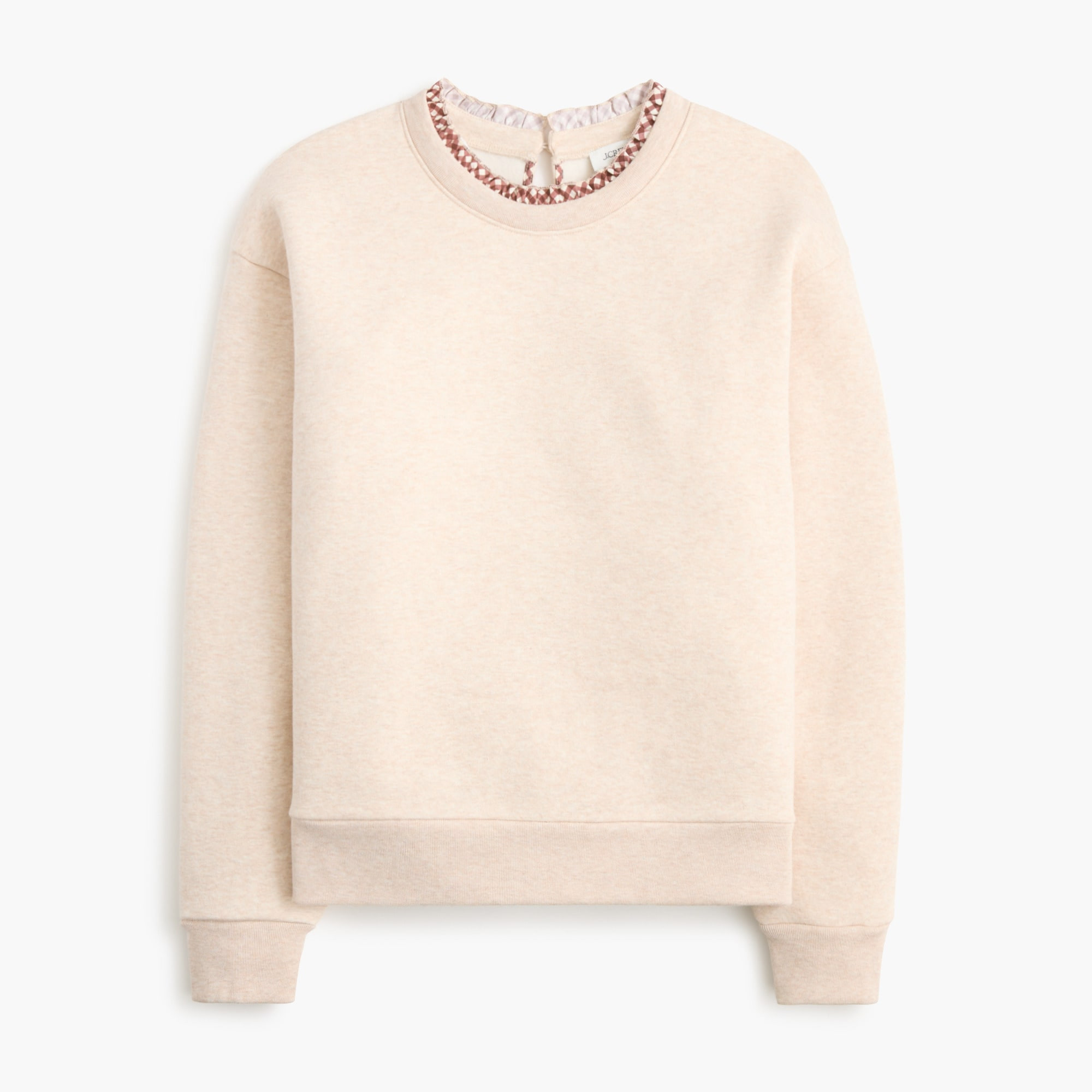 Ruffleneck sweatshirt | J.Crew Factory
