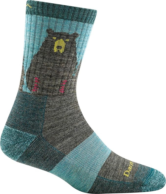 Darn Tough Bear Town Micro Crew Lightweight with Cushion Sock - Women's | Amazon (US)