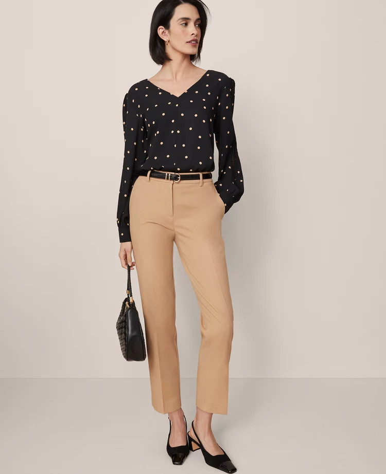The Eva Ankle Pant | Ann Taylor