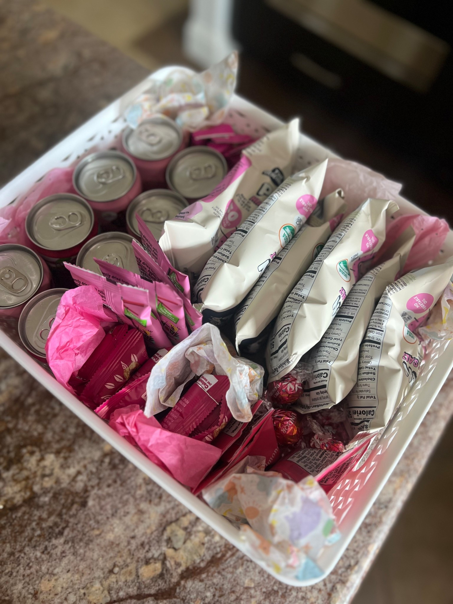 Cutie ✨pink✨ basket for the labor and delivery nurses! 

#LTKHoliday #LTKGiftGuide #LTKfoodie