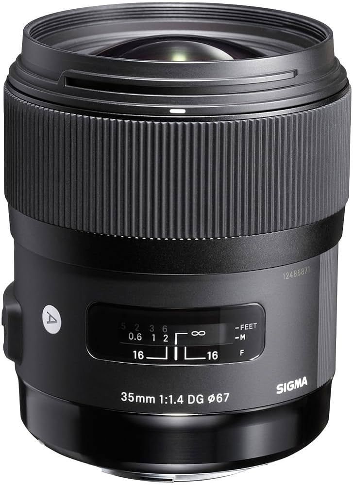 Sigma 35mm F1.4 Art DG HSM Lens for Canon, Black, 3.7 x 3.03 x 3.03 (340101) | Amazon (US)