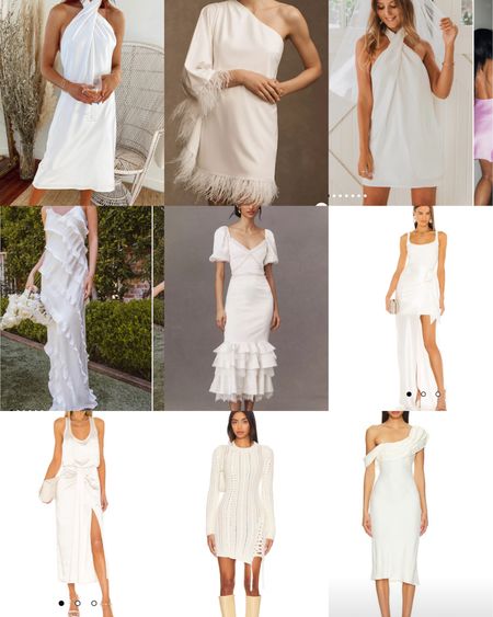 Bachelorette bridal dresses 

#LTKwedding