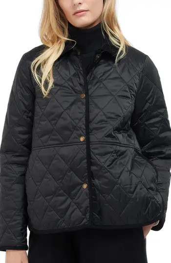 Barbour Clydebank Quilted Jacket in Black at Nordstrom Rack, Size 8 Us / 12 Uk | Nordstrom Rack
