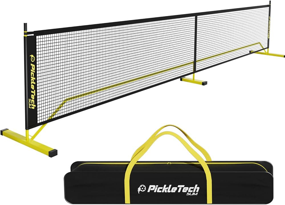 4.0 Slim Version Portable Pickleball Nets Outdoor Game 22 FT Pickleball Net-USAPA Regulation Size... | Amazon (US)