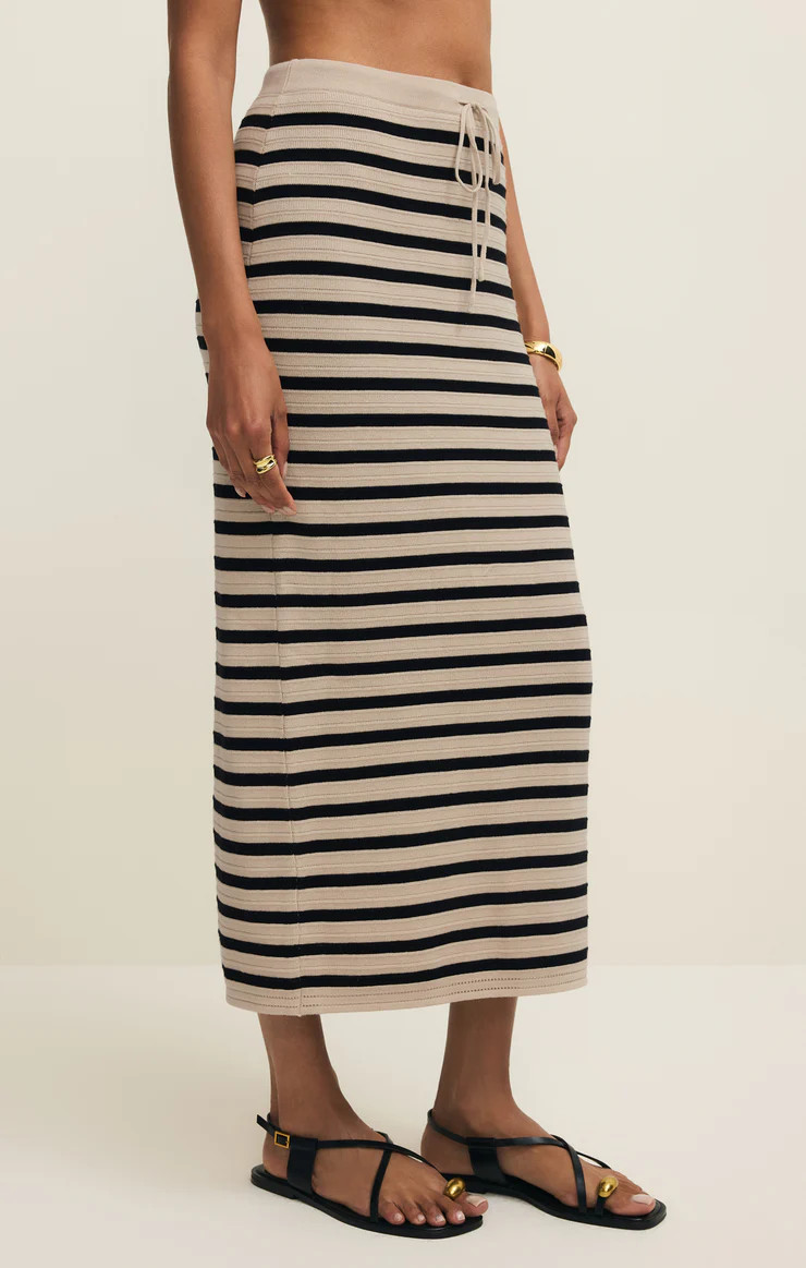 Emori Striped Midi Skirt | Z Supply