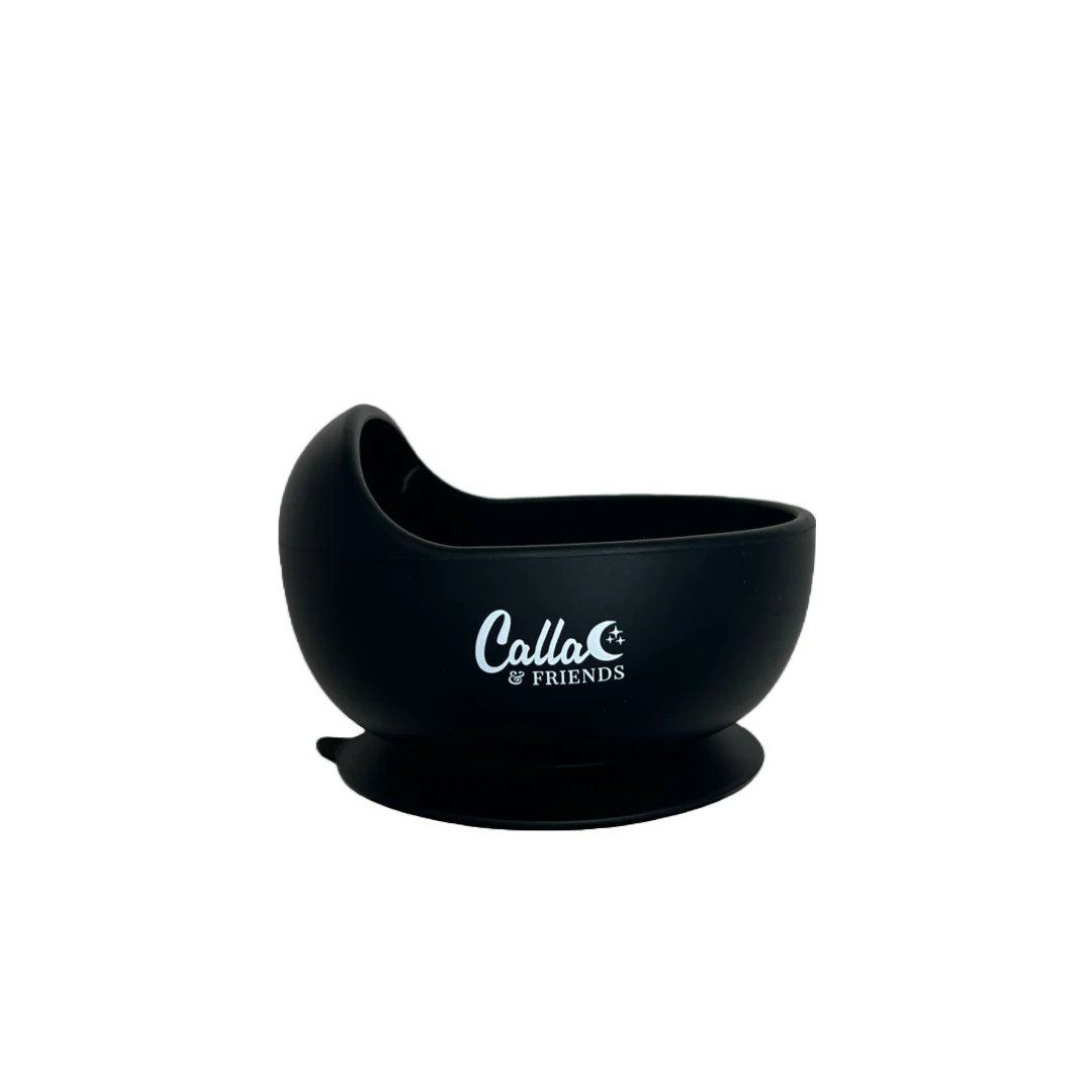 BLACKOUT COLLECTION Easy Scoop Suction Bowl | Calla and Friends