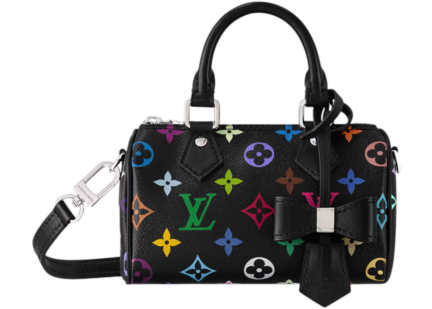Louis Vuitton x Takashi Murakami Nano SpeedyBlack Multicolored | StockX