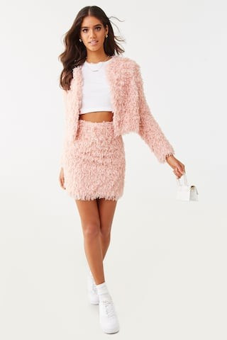 Shaggy Open-Front Jacket | Forever 21 (US)