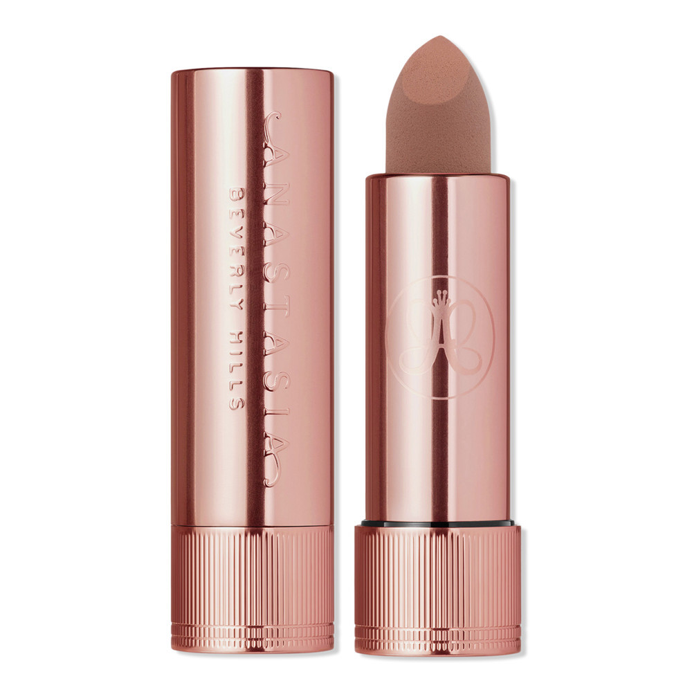 Anastasia Beverly Hills Full-Pigment Matte & Satin Velvet Lipstick - Hazelnut | Ulta