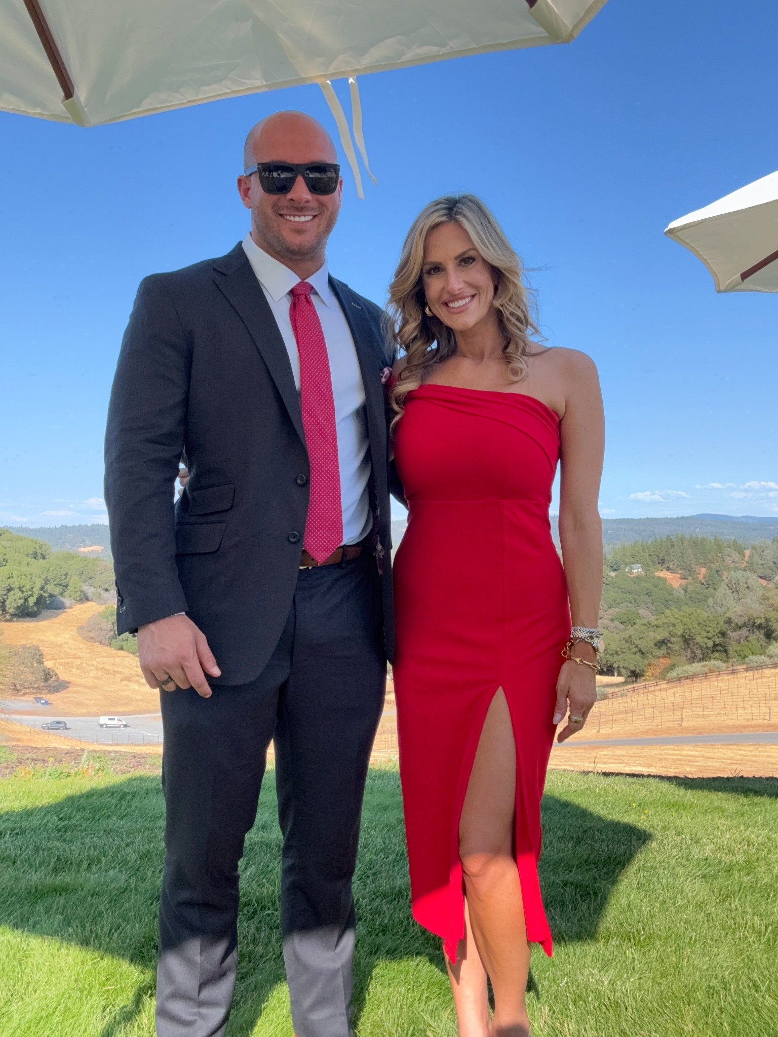 The perfect black tie optional midi red, one-shoulder dress❤️‍🔥 

#LTKTravel #LTKSeasonal