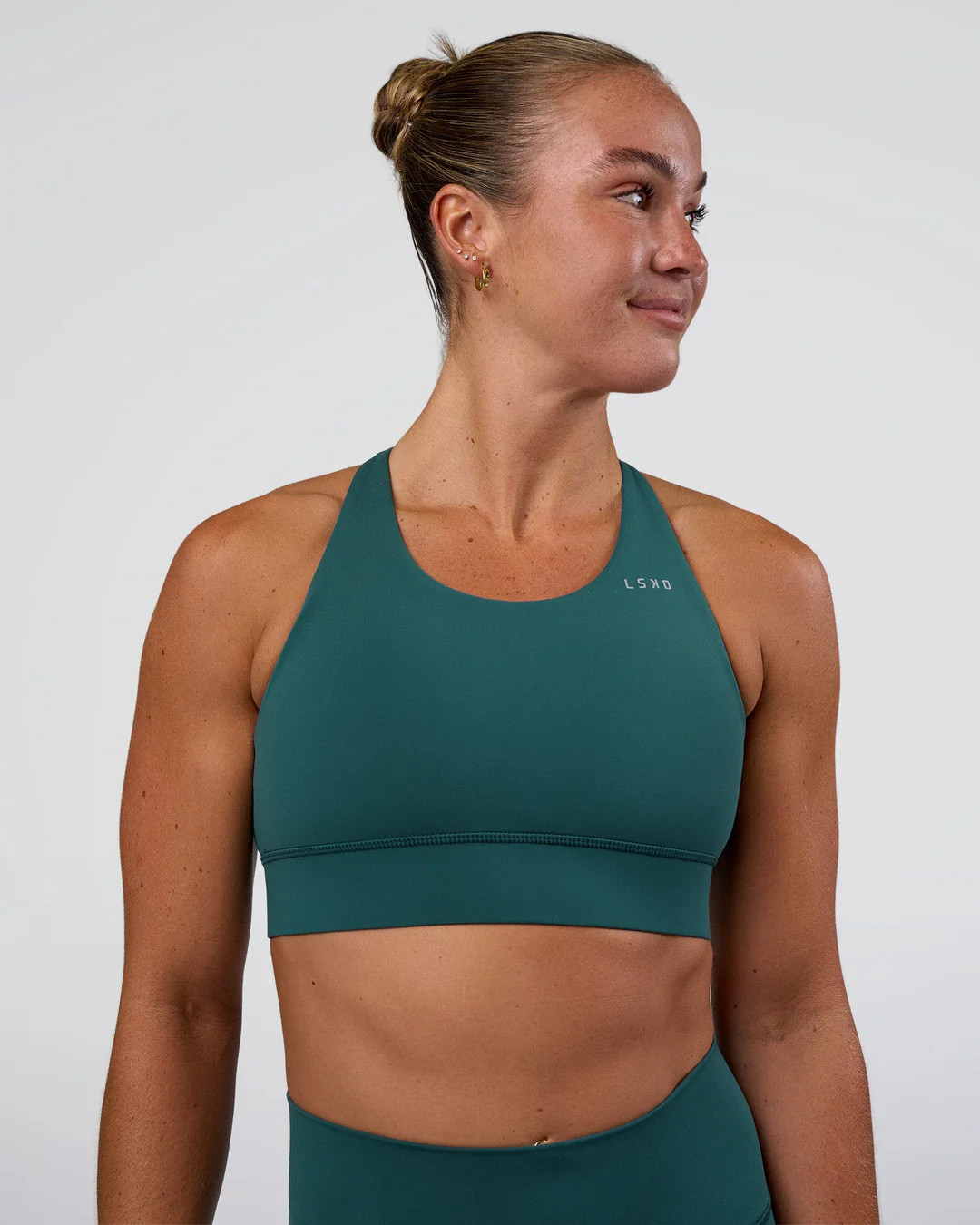 Accelerate Sports Bra - Transformative Teal | LSKD | LSKD
