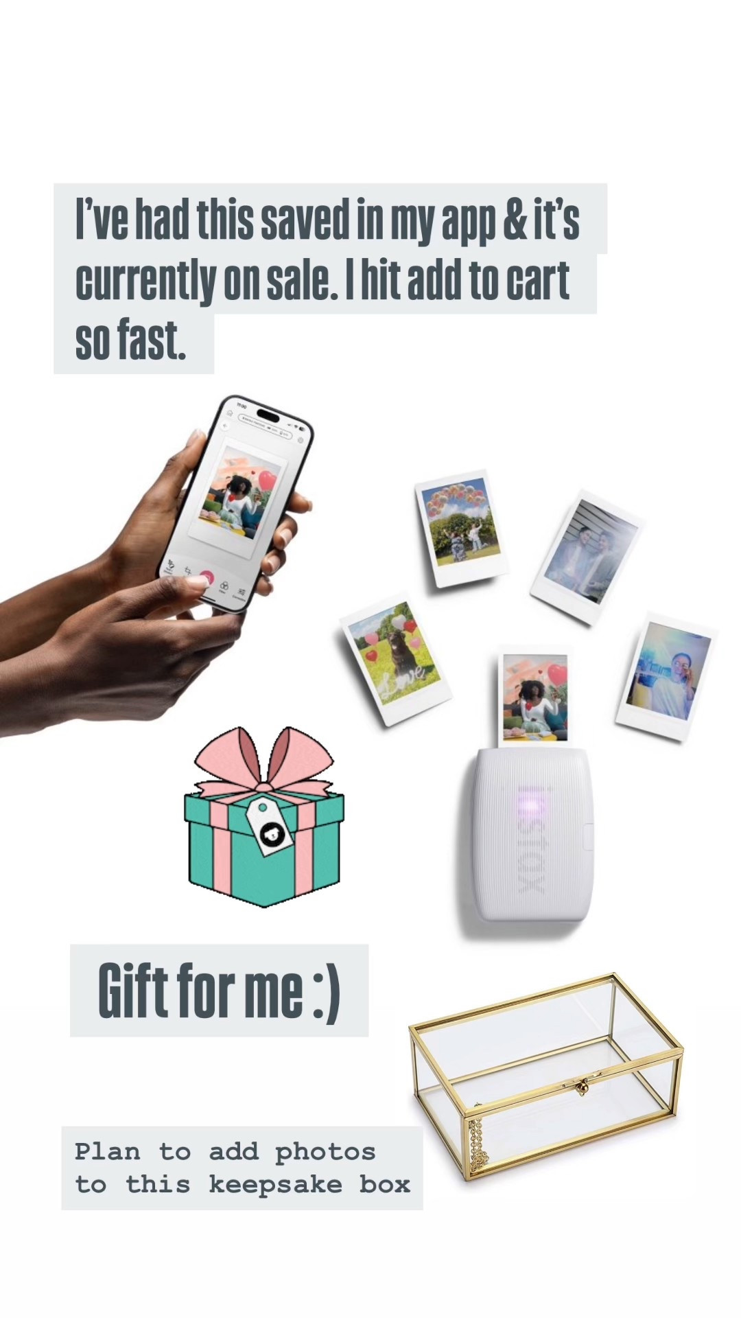 This portable personal photo printer is such a fun and thoughtful gift idea—perfect for instantly printing memories from your phone at home or on the go. Compact, easy to use, and great for scrapbooking, journaling, travel, or gifting to teens, friends, or anyone who loves capturing moments.

portable photo printer gift idea, personal photo printer, mini photo printer for phone, instant photo printer portable, photo printer for iPhone and Android, travel photo printer, scrapbook photo printer, journaling accessories gift, tech gifts for teens, unique gift ideas, small electronic gifts, creative gifts for memory keeping, Christmas gift idea, birthday gift idea, highly rated portable printer, compact photo printer on the go

#LTKGiftGuide #LTKSaleAlert #LTKHoliday