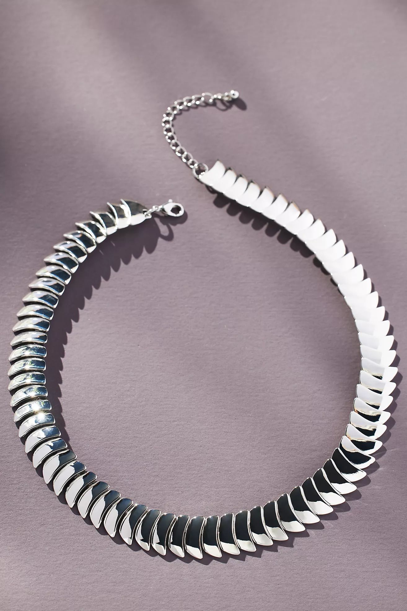 Metal Snake Collar Necklace | Anthropologie (US)
