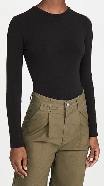 Crew Neck Thong Bodysuit | Shopbop