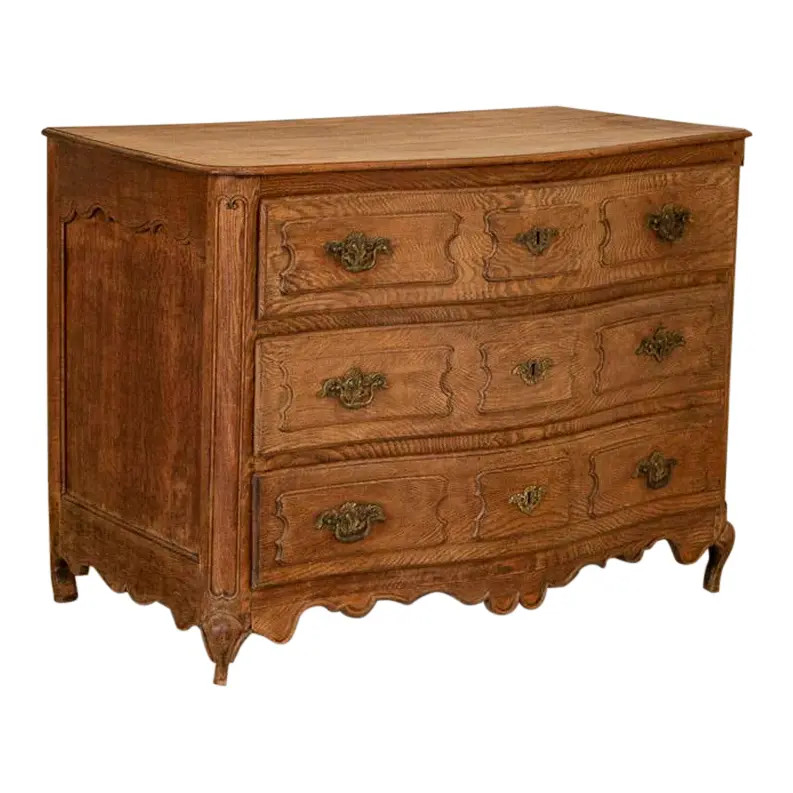 Late 18th Century Antique French Chest of 3 Drawers | Chairish
